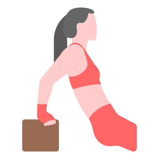 person performing stretches