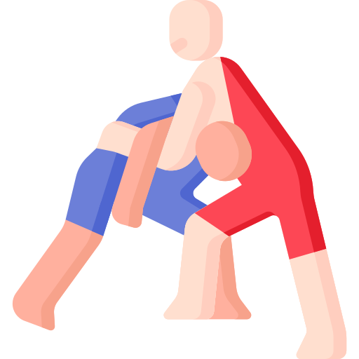 2 persons grappling